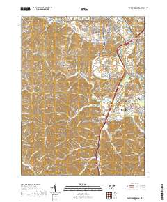South Parkersburg 2019 topographic map thumbnail