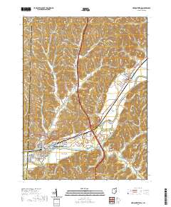 Newcomerstown 2019 topographic map thumbnail