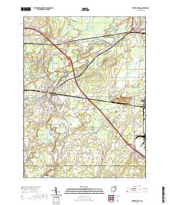 Newton Falls 2019 topographic map thumbnail
