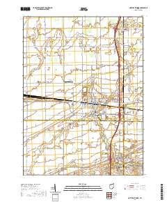 North Baltimore 2019 topographic map thumbnail