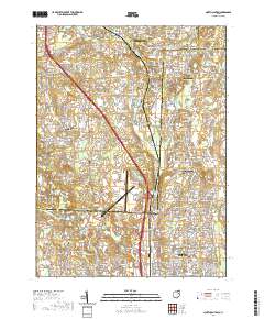 North Canton 2019 topographic map thumbnail