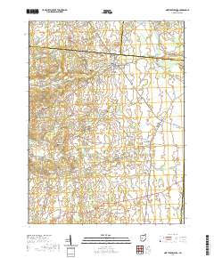North Lewisburg 2019 topographic map thumbnail