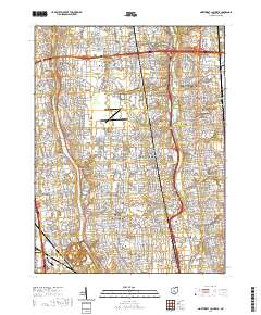 Northwest Columbus 2019 topographic map thumbnail