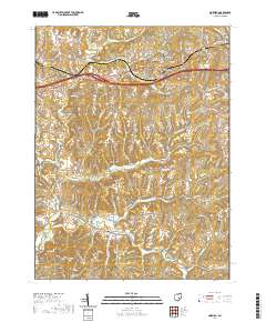 Norwich 2019 topographic map thumbnail