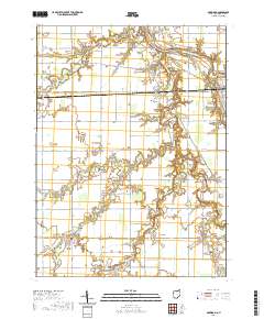 Oakwood 2019 topographic map thumbnail