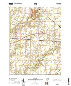 Oceola 2019 topographic map thumbnail