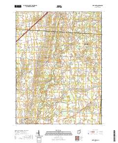 Olive Green 2019 topographic map thumbnail