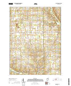 Olivesburg 2019 topographic map thumbnail