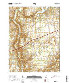 Oregonia 2019 topographic map thumbnail