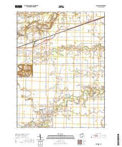 Paulding 2019 topographic map thumbnail