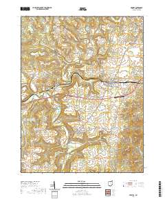 Peebles 2019 topographic map thumbnail