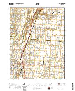 Piqua East 2019 topographic map thumbnail