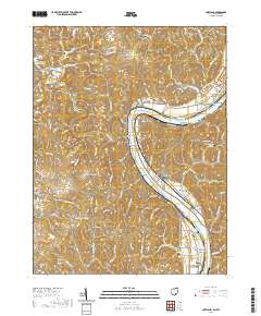 Portland 2019 topographic map thumbnail