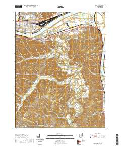 Portsmouth 2019 topographic map thumbnail