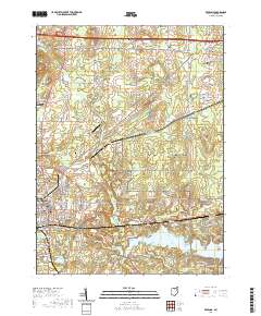 Ravenna 2019 topographic map thumbnail