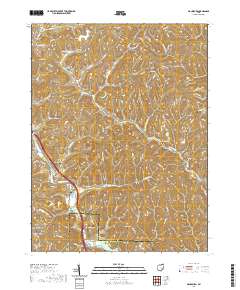 Macksburg 2019 topographic map thumbnail