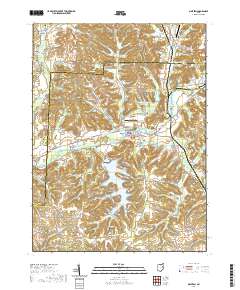 Malvern 2019 topographic map thumbnail