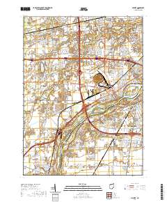 Maumee 2019 topographic map thumbnail