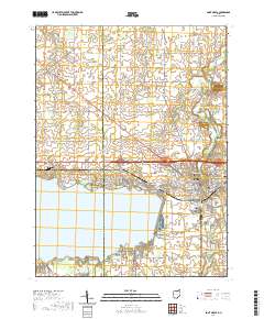 Saint Marys 2019 topographic map thumbnail