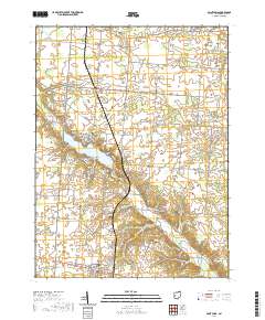 Saint Paris 2019 topographic map thumbnail