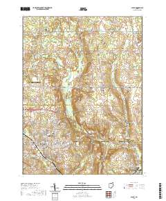 Salem 2019 topographic map thumbnail