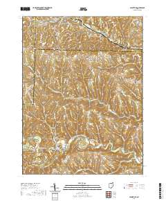 Salineville 2019 topographic map thumbnail
