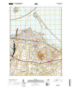 Sandusky 2019 topographic map thumbnail