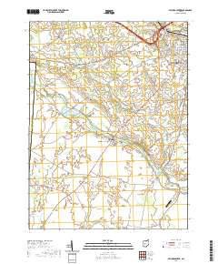 Milford Center 2019 topographic map thumbnail