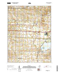 Millersport 2019 topographic map thumbnail