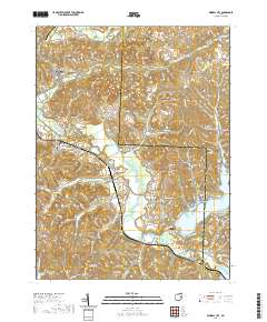 Mineral City 2019 topographic map thumbnail