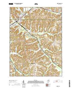 Minerva 2019 topographic map thumbnail
