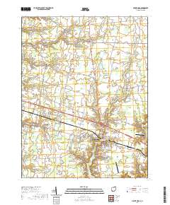 Mount Orab 2019 topographic map thumbnail