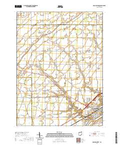 Napoleon West 2019 topographic map thumbnail