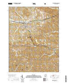 New Lexington 2019 topographic map thumbnail