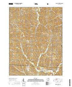 New Plymouth 2019 topographic map thumbnail