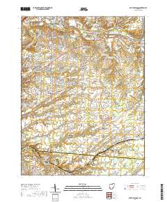 South Lebanon 2019 topographic map thumbnail