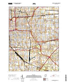 Southeast Columbus 2019 topographic map thumbnail