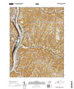 Steubenville East 2019 topographic map thumbnail