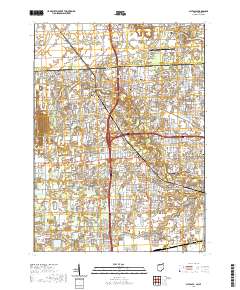 Sylvania 2019 topographic map thumbnail