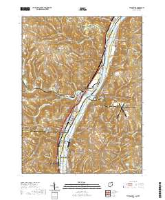 Tiltonsville 2019 topographic map thumbnail