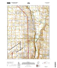 Tipp City 2019 topographic map thumbnail