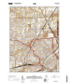 Toledo 2019 topographic map thumbnail