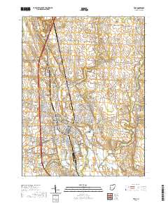 Troy 2019 topographic map thumbnail