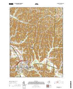 Uhrichsville 2019 topographic map thumbnail
