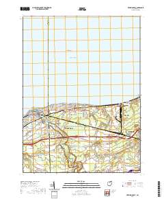 Vermilion East 2019 topographic map thumbnail