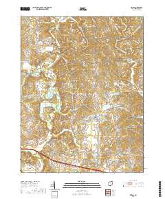 Vinton 2019 topographic map thumbnail