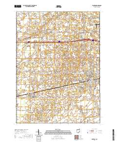 Wauseon 2019 topographic map thumbnail
