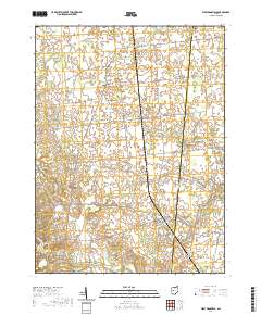 West Mansfield 2019 topographic map thumbnail