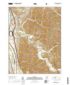 Wheelersburg 2019 topographic map thumbnail