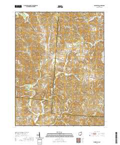 Wilkesville 2019 topographic map thumbnail
